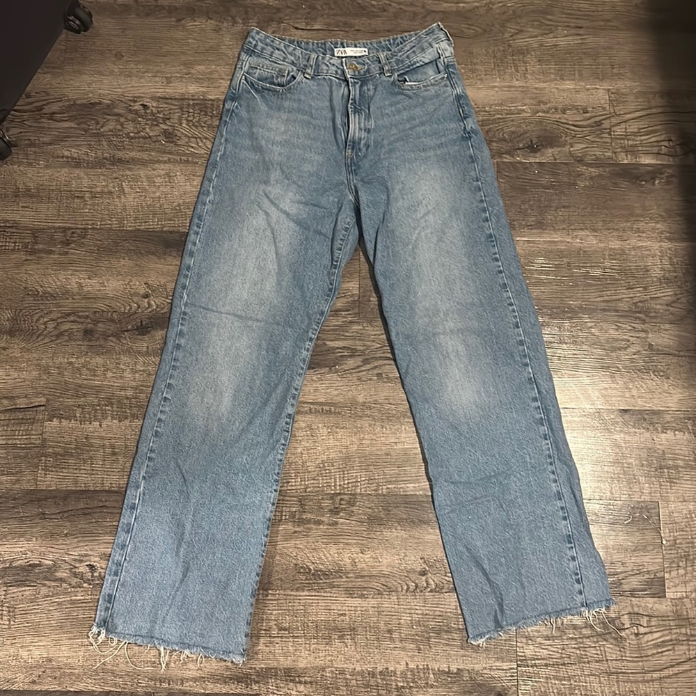 Zara mom jeans size 8